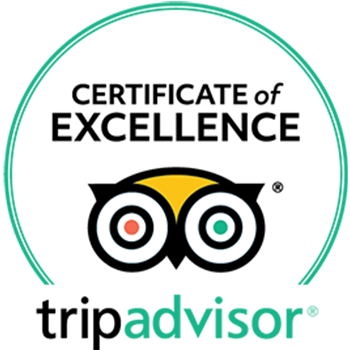 certificado de excelencia en TripAdvisor